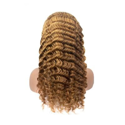 Pre Colored Curly HD Lace Wig