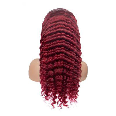 Pre Colored Curly HD Lace Wig