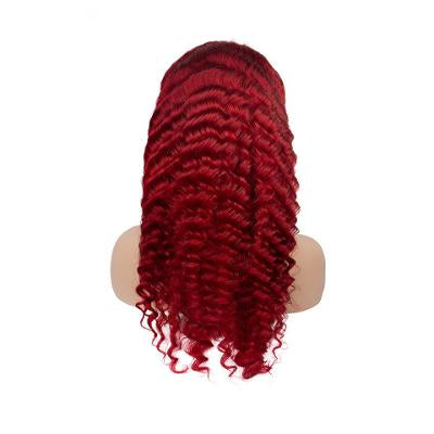 Pre Colored Curly HD Lace Wig
