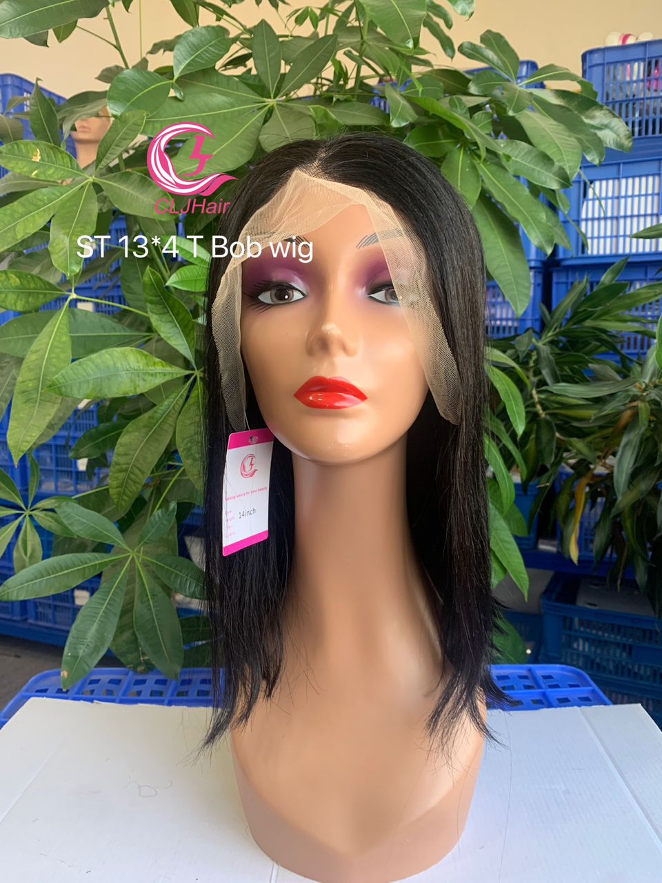 HD Lace Bob Wig - Natural