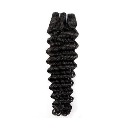 ❤️ Deep Wave 3 Bundle Deal (1B) – 100% Virgin Human Hair
